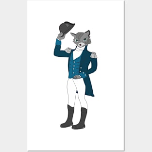 Cat officer Posters and Art